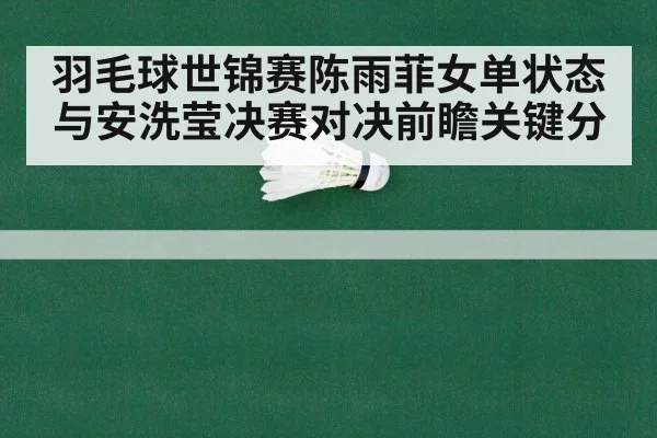 badminton championship match